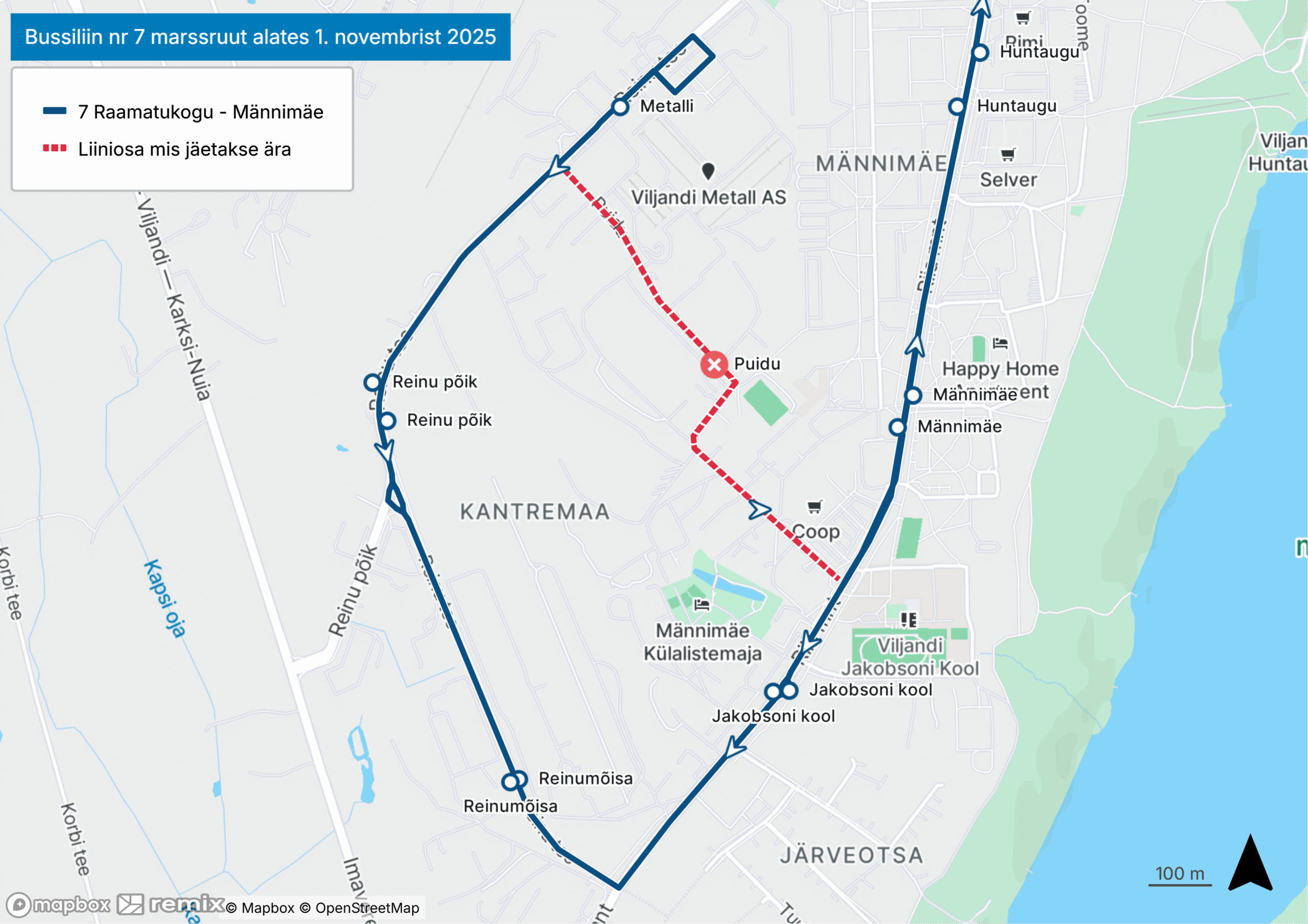 Muudatused tehakse selleks, et suurendada bussiliini nr 7 teeninduspiirkonda, kiirendada maaliinide marssruutide läbimist, kohaneda haigla asukoha muutusega nin